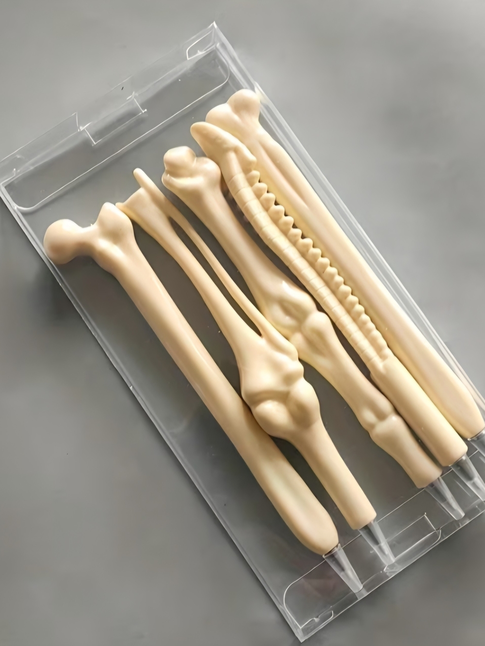 Halloween Bone-Shaped Ink Pens Set Of 5